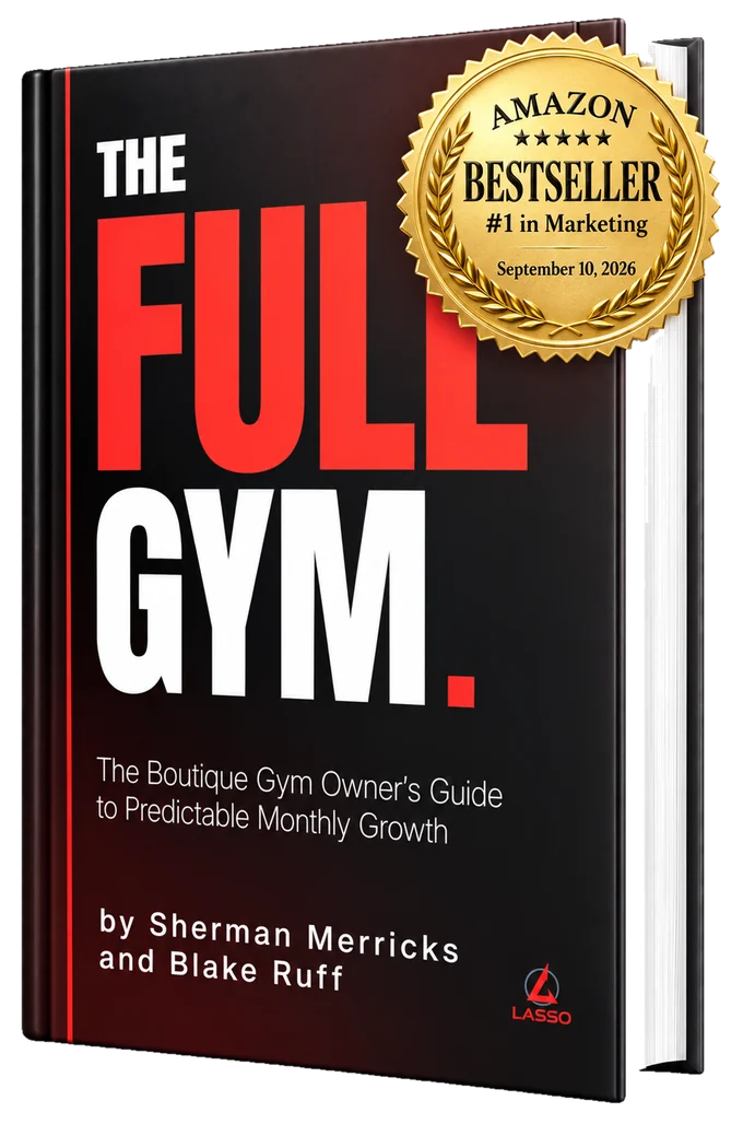 The Full Gym by Sherman Merricks and Blake Ruff, with its Amazon #1 Bestseller in Marketing seal
